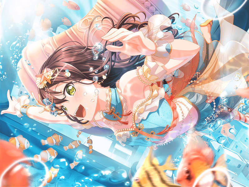 Trained Tae Hanazono - Mermaid Land Sunbath☆