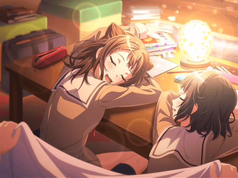 Kasumi Toyama - Studying Together