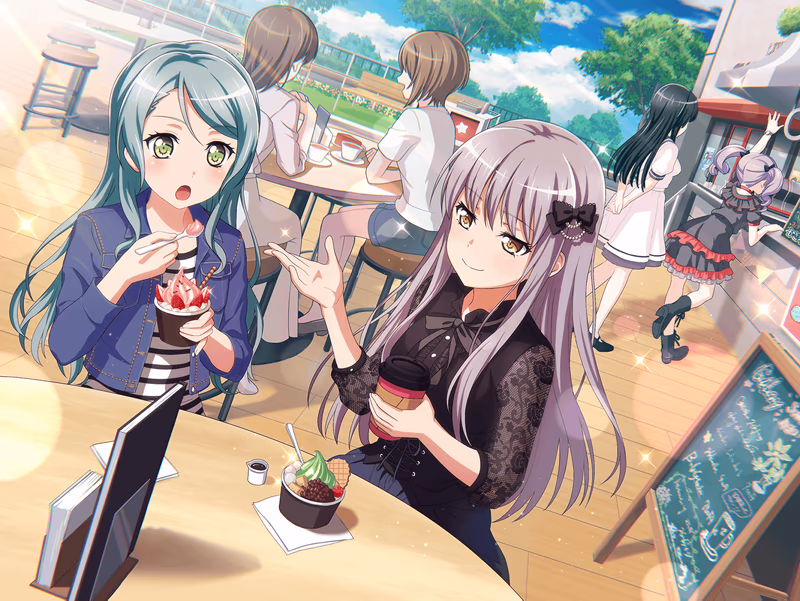 Yukina Minato - Four In The Cafeteria
