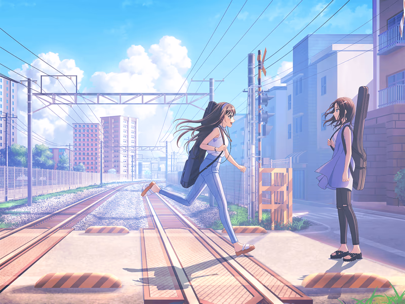 Trained Tae Hanazono - Summer Train Crossing