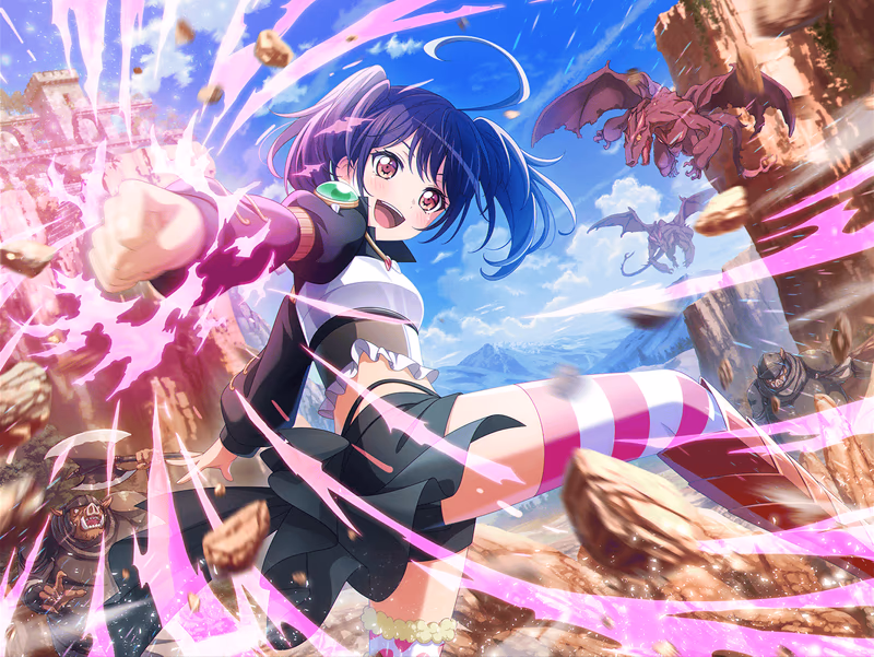 Trained Tsukushi Futaba - The Praised One