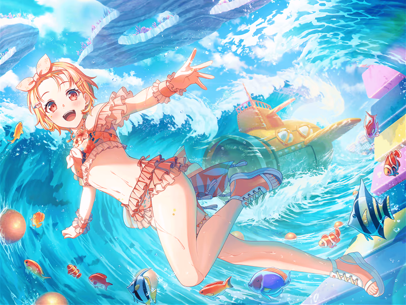 Trained Hagumi Kitazawa - Tropical Adventure