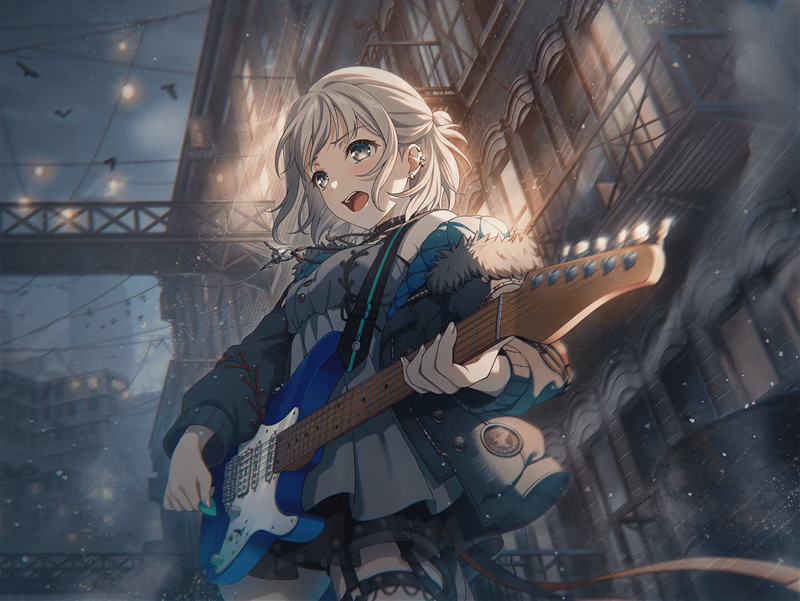 Trained Moca Aoba - Lit by the Sunset