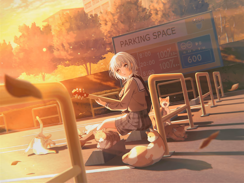 Rana Kaname - The Parking Lot's Cat