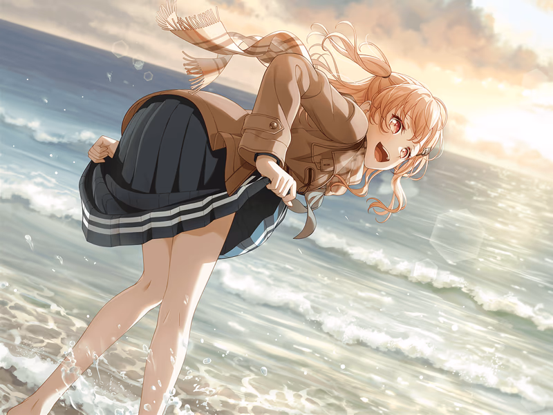 Nanami Hiromachi - Cold Winter Sea