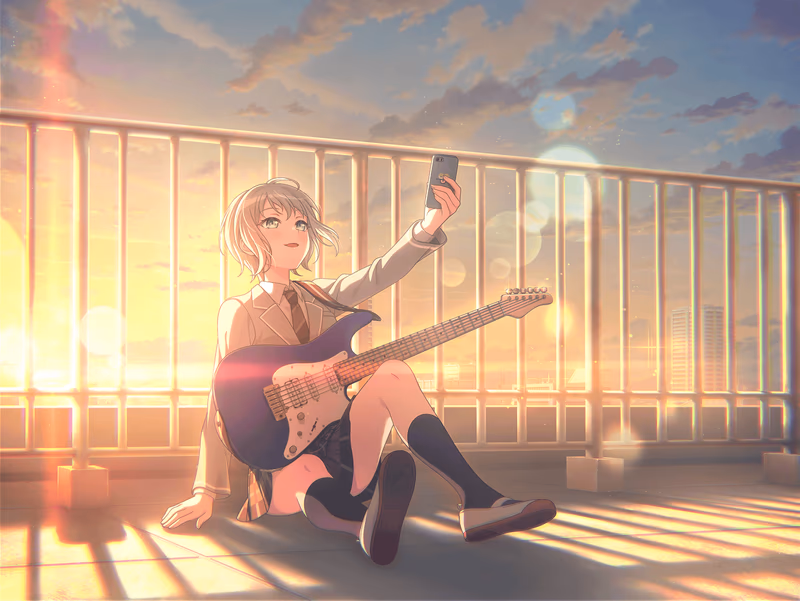 Moca Aoba - No Matter the Sunset's Color