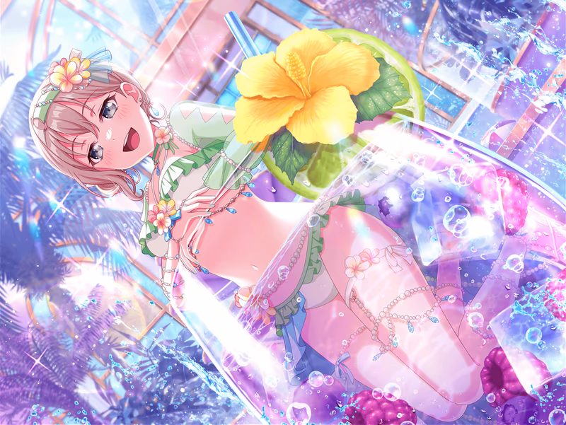 Trained Moca Aoba - Swept Into the Tide