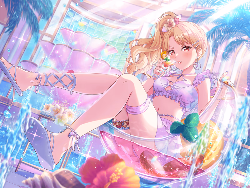 Trained Toko Kirigaya - Swimsuit Shooter