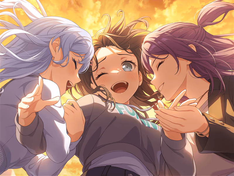 Misaki Okusawa - Three Flowers, One Smile