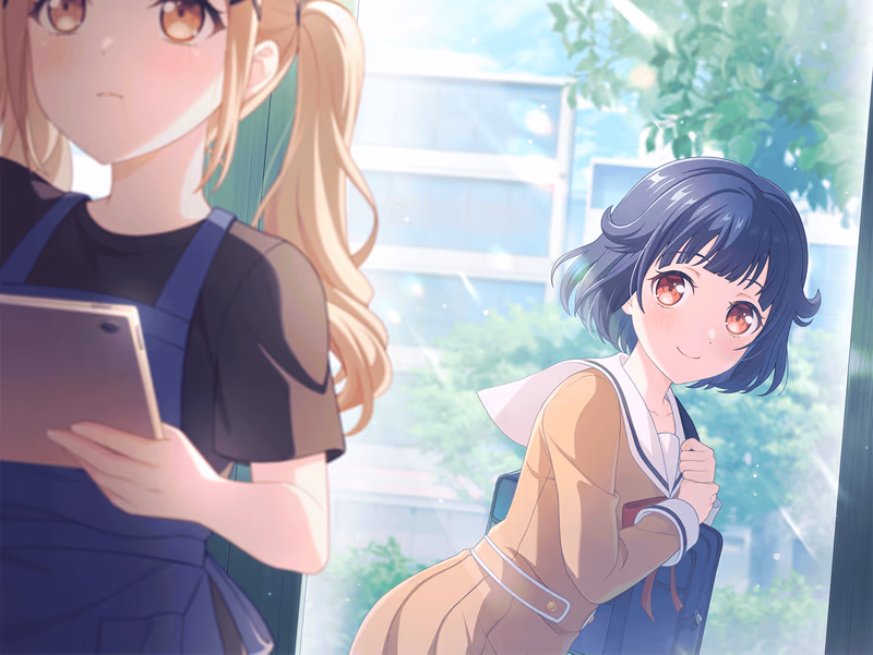 Rimi Ushigome - Keeping Watch, on the Memo-Rail