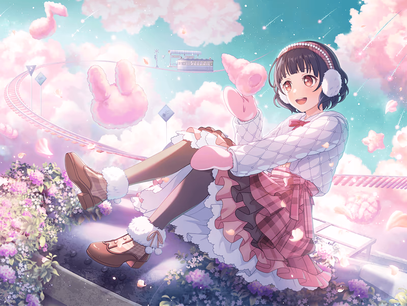 Trained Rimi Ushigome - Keeping Watch, on the Memo-Rail