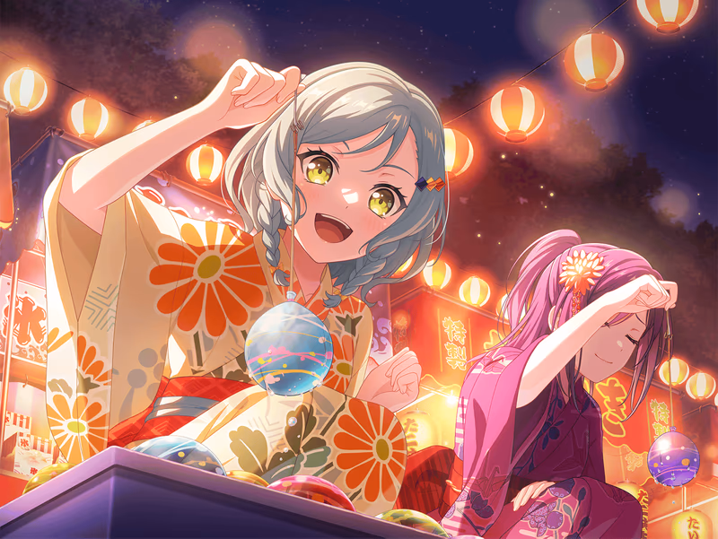 Hina Hikawa - Summer Festival, Boppin' Hearts