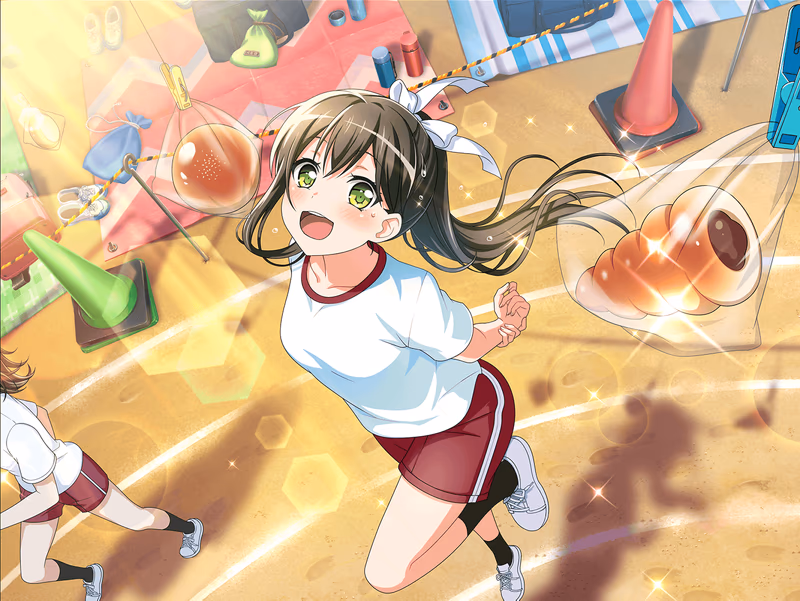 Tae Hanazono - Bread-Carrying Race!