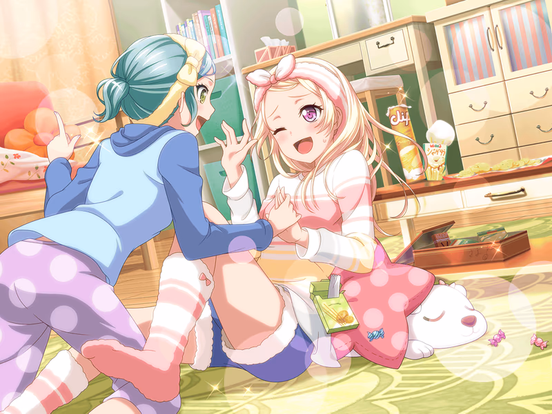 Chisato Shirasagi - Sleepover