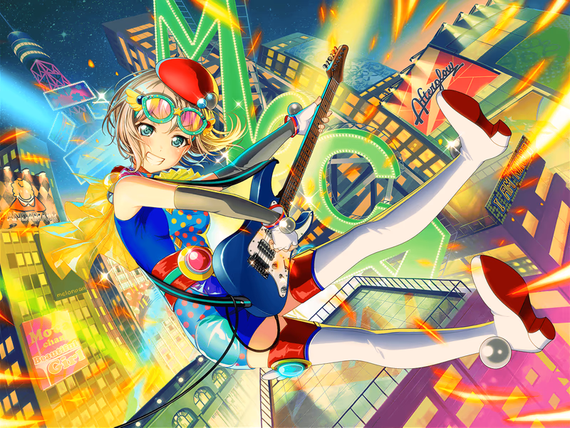 Trained Moca Aoba - A Mysterious Beauty