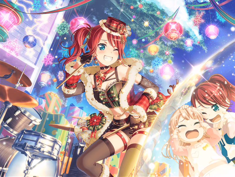 Trained Tomoe Udagawa - Cool Red